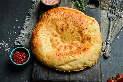 Premium Photo Pita Bread On Dark Background Arabic Lebanese Bread