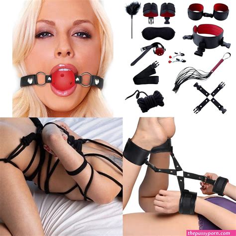 Sex Bondage Bdsm Kit Pcs Restraints Kit Set Sex Toys For Women And