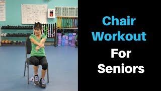 Chair Exercises For Seniors Fitness With Cindy Atelier Yuwa Ciao Jp