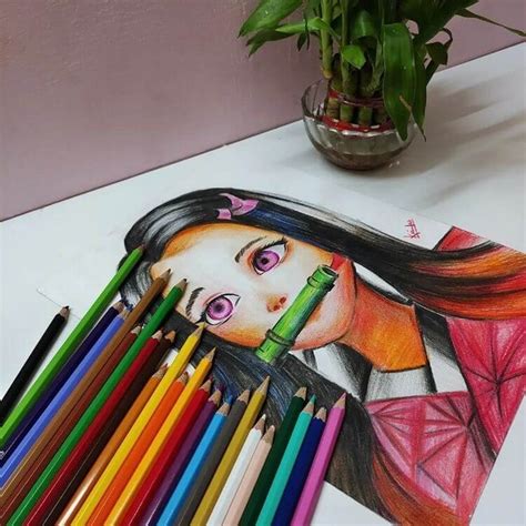 22 Nezuko Drawing Ideas - How To Draw Nezuko - DIYsCraftsy