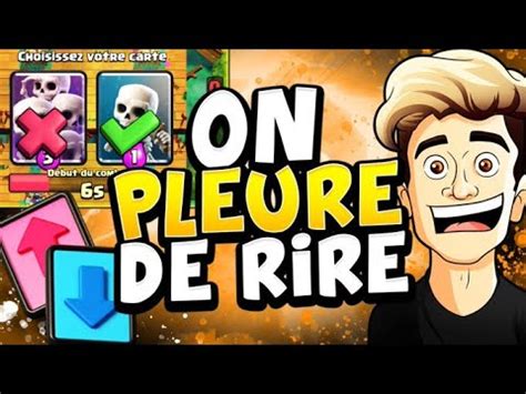 Ruusskov CHOISIT MES CARTES EN DÉFI TIRAGE Clash Royale YouTube