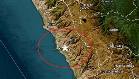 Temblor De Magnitud 4 5 Se Sintió Esta Mañana En Lima Igp Sismo En