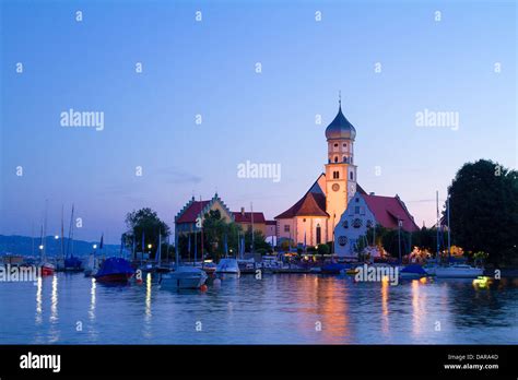 Wasserburg Lake Constance Germany Stock Photo Alamy