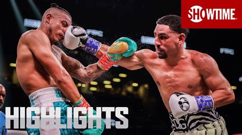 Danny Garcia Vs Jose Benavidez Jr Highlights Showtime Championship