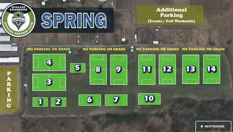 Fields & Facilities - Spokane Shadow Soccer Club