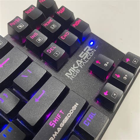 Armaggeddon Mka R Rgb Falcon Blue Switch Tkl Keyboard Computers