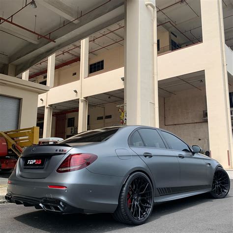 Mercedes Benz E63s Amg W213 Grey Bc Forged Hca192 Wheel Front