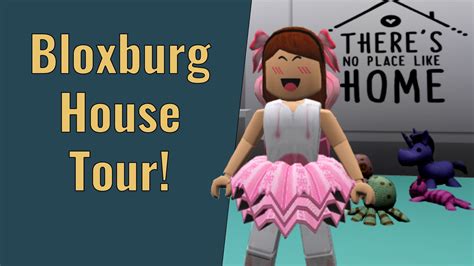 Roblox Bloxburg House Tour - American Kids Vids - Roleplay Game