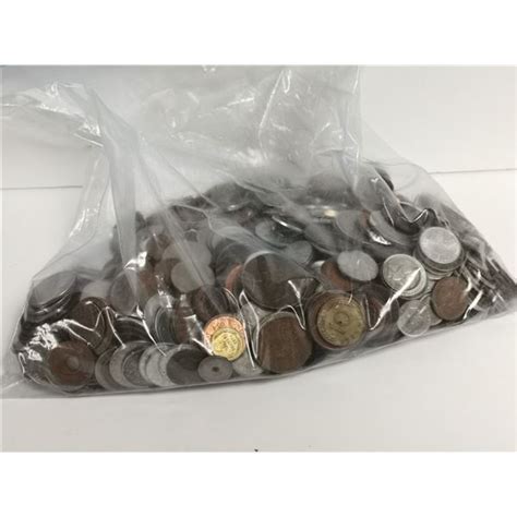 Bag Of Foreign Coins Weights