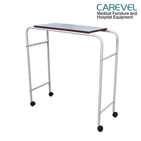 Carevel Fixed Overbed Table For Hospital 1120 L X 400 W X 990 H In