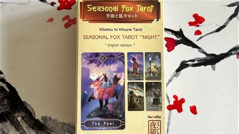 Seasonal Fox Tarot Night Lacavernedeloracle Youtube