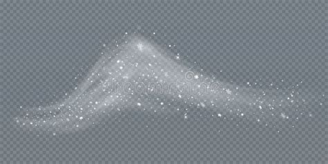 Cold Winter Wind Texture Holiday Vector Blizzard Christmas Effect Of