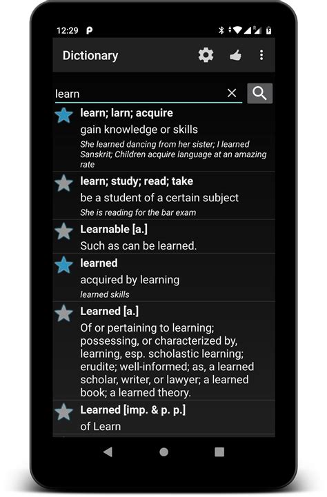 OFFLINE English Dictionary for Students with Audio for Android - APK ...