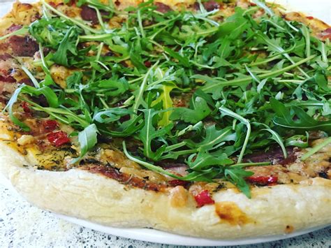 Pizza Rucola Rezept Chilirezept De