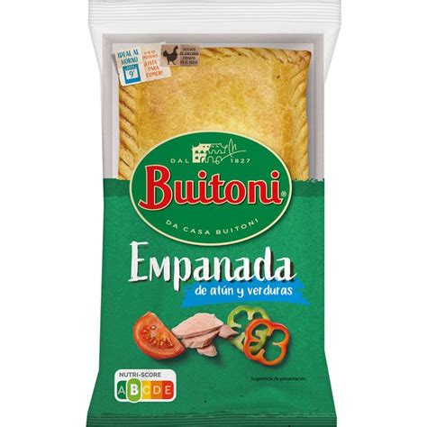 BUITONI empanada de atún y verduras envase 180 g