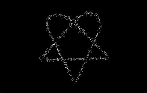 Wallpaper logo, 2010, symbol, HIM, album, Heartagram, Screamworks ...