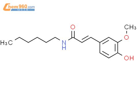 652990 53 9 2 Propenamide N hexyl 3 4 hydroxy 3 methoxyphenyl CAS号