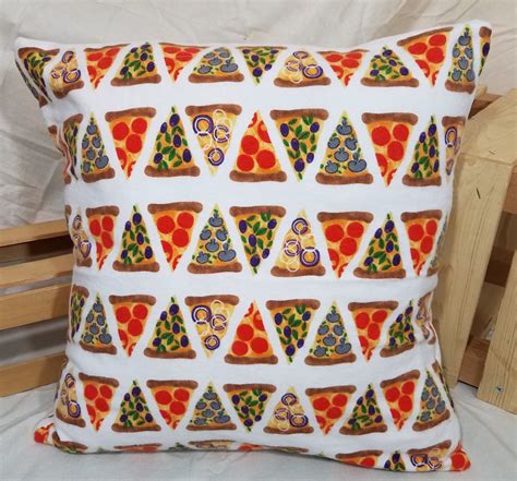 Pizza Pillow Sham Etsy Pizza Pillow Pillows Pillow Shams