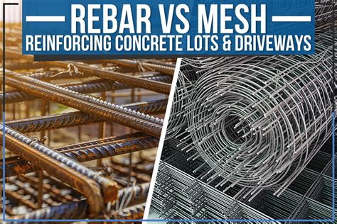 Rebar Vs. Mesh – Reinforcing Concrete Lots & Driveways – Bay Country ...