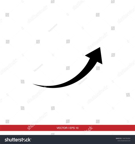 Arrow Icon Logo Black Vector Stock Vector (Royalty Free) 1446784304 | Shutterstock