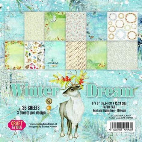 Winter Dream 6x6 Paper Pad Bastel Welt Schobes