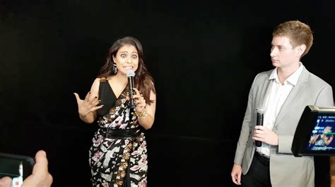 Kajol Unveils Her Wax Figurine At Madame Tussauds In S Pore YouTube