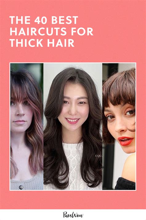 Super Haircuts For Thick Hair
