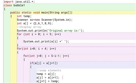 Class Icse Java Array Sorting In Java Theory