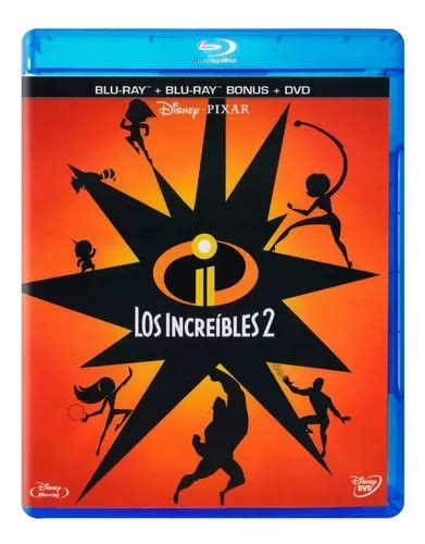 Los Increibles 2 Dos Disney Pixar Pelicula Blu Ray Dvd MercadoLibre