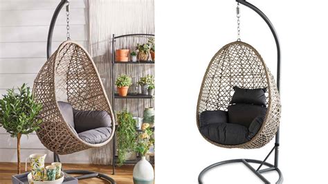 Aldi's popular £150 hanging egg chair is back on sale this weekend - Heart