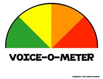 Voice-O-Meter by RainbowsnUnicorns | TPT