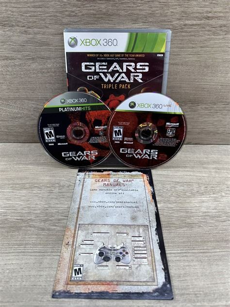 Gears Of War Triple Pack Xbox 360 2011 885370245400 EBay