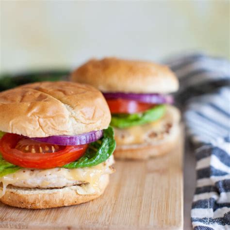 The Best Grilled Chicken Burgers A Joyfully Mad Kitchen