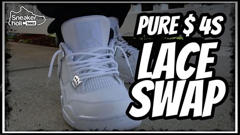 Air Jordan Retro 4 Pure Money How To Lace Jordan 4 Jordan 4 Lace