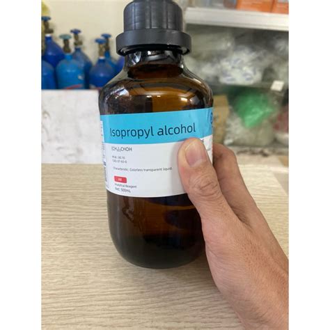 CHẤT ISOPROPYL ALCOHOL IPA 2 PROPANOL 99 7 C3H8O CHAI 500ML Shopee