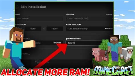 How To Allocate More Ram To Minecraft A Step By Step Guide Youtube