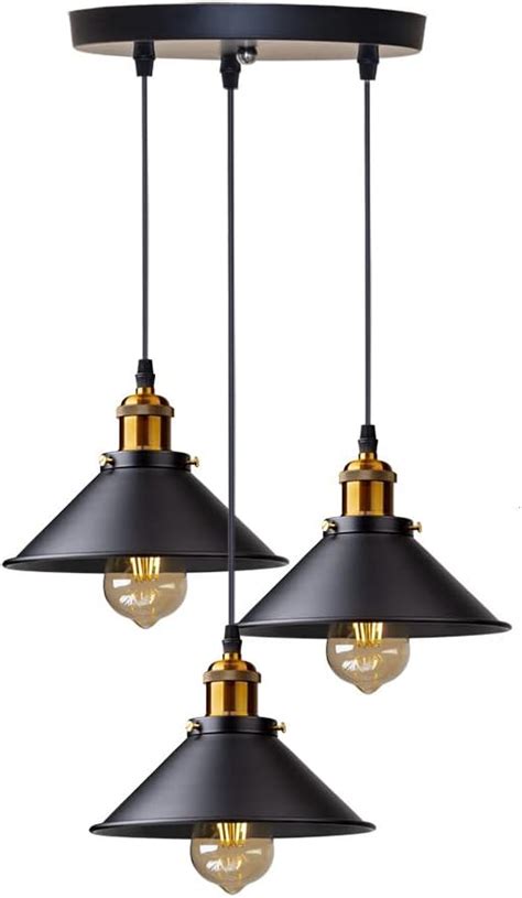 Stoex Lustre Suspension Industrielle Vintage E Lampe Plafonniers