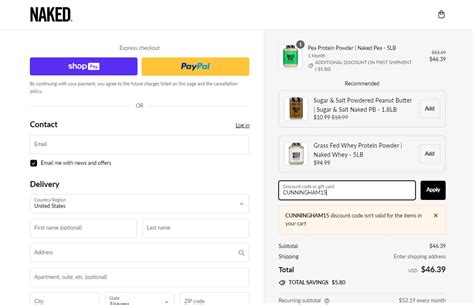 Naked Nutrition Discount Codes Off September