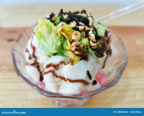 Es Podeng, Classic Indonesian Dessert Stock Photo - Image of classic ...