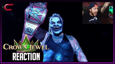 The Fiend Bray Wyatt Wins The Universal Championship Reaction Youtube