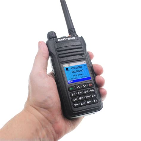 Baofeng Walkie Talkie DM 1706 DMR Radio Digital UV De Doble Banda 136