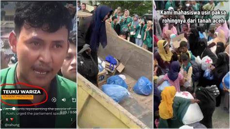 Aksi Brutal Mahasiswa Usir Pengungsi Rohingya Dikecam Korlapnya