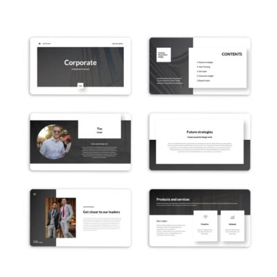 Business Company Strategy Presentation Template – Original and High ...