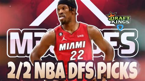 Nba Draftkings Dfs Picks Fanduel Picks 222023 Youtube