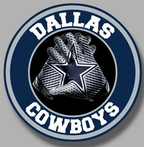 Dallas Cowboys Logo Football Glove