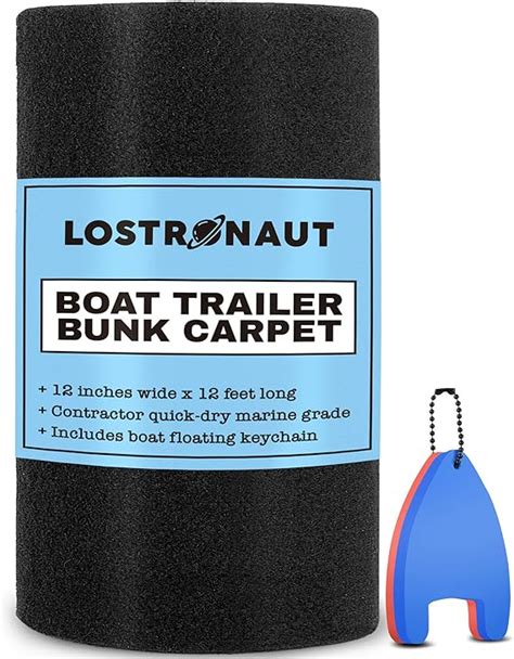 LOSTRONAUT Boat Trailer Bunk Carpet 12 Inches X 12 Feet Roll