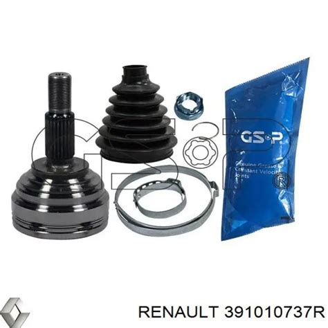 391010737R Renault RVI árbol de transmisión delantero izquierdo