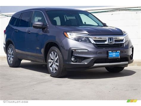 Modern Steel Metallic Honda Pilot Ex L Awd Photo