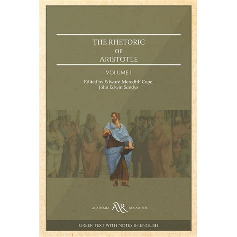 Aristotle Rhetoric Volume 1 Cambridge Library Collection Classics