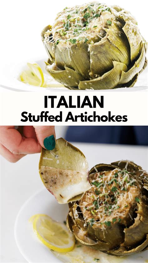 Italian Stuffed Artichokes - The Lemon Bowl®